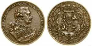 Poland, thaler of 1766 - collector's copy of a sample thaler of Stanislaw August Poniatowski designed by Kaspar Mörikofer