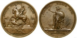 Polonia, medaglia per commemorare l'espansione dell'esercito polacco e l'erezione del monumento a Jan III Sobieski, 1789
