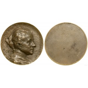 Polska, Maria Baronowa Lenval - medal pamiątkowy, 1896 (?)