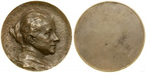 Poland, Maria Baroness Lenval - commemorative medal, 1896 (?)