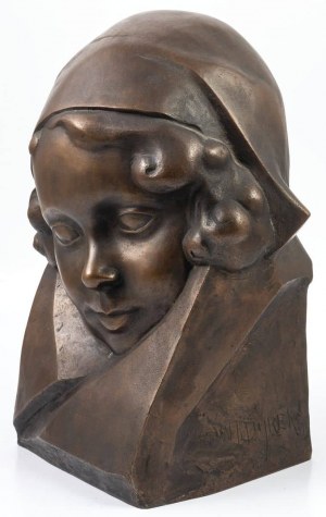 Wojciech Aleksander DUREK, PORTRET MARII CHMURKOWSKIEJ, ok. 1925