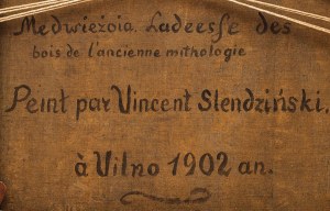 Wincenty SLENDZIŃSKI, DIANA ŁOWCZYNI, 1902