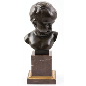HEAD OF A CHILD, Poland, Warsaw, Lopienski Brothers, after 1900