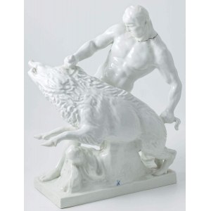 HERAKLES I DZIK ERYMATEJSKI, Saksonia, Miśnia, 1899-1924