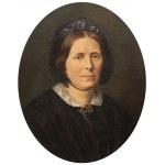 Elisabeth POCHHAMMER, Paire de portraits de mariage, 1876