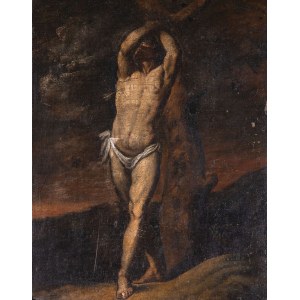 Roman painter, The Passion of St. SEBASTIAN, ca. 1700