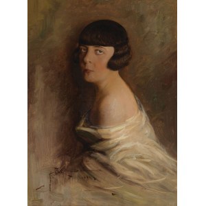 Antoni de BRADÉ, Portrait d'une dame, 1930