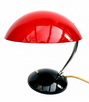 Lampe im Stil der Jahrhundertmitte. Entworfen von Josef Hurka. Fabrik Drukov für Napaco. Ca. 1960, Tschechoslowakei.