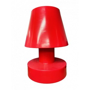 Patio / balcony / garden lamp made of plastic. Manufactured by Bloom! Rob Slewe design. 1970s, Hollandia.