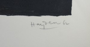Henry HAYDEN (1883-1970), Kompozice s lampou, 1962