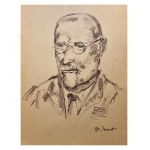 Bronisław JAMONTT (1860-1957), Porträt von Leon Wyczółkowski