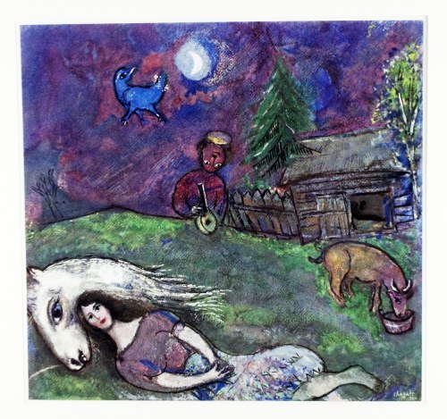 Marc CHAGALL (1887-1985), Scene Champetre, 1944 rok