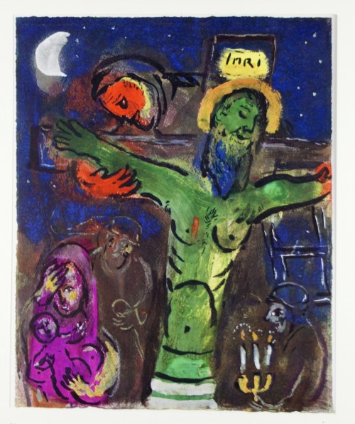 Marc CHAGALL (1887-1985), Chrystus, 1950 rok