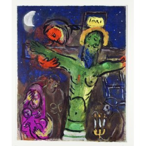 Marc CHAGALL (1887-1985), Cristo, 1950