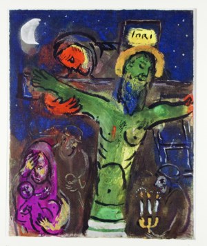 Marc CHAGALL (1887-1985), Cristo, 1950