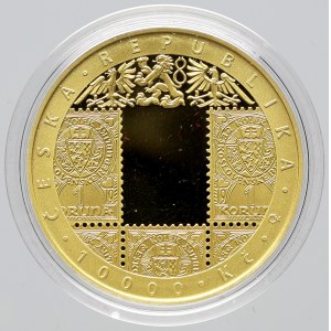 République tchèque, 10000 CZK 2019 introduction de la monnaie tchécoslovaque
