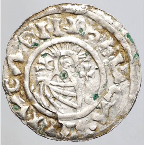 Boleslav II. (937-999), Denár s nápisem NACVB, minc. Praha