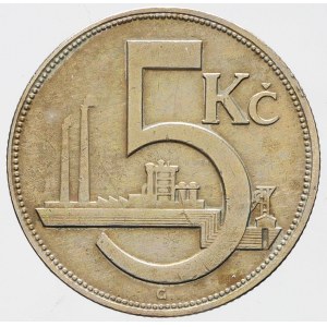 ČSR 1918 - 1938, 5 Kč 1927