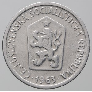 ČSR - ČSSR - ČSFR 1953 - 1992, 10 hal 1963 s tečkami