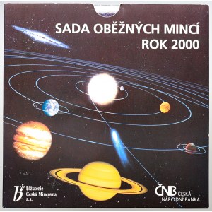 Sada oběžných mincí, Ročníková sada 2000 Sluneční soustava