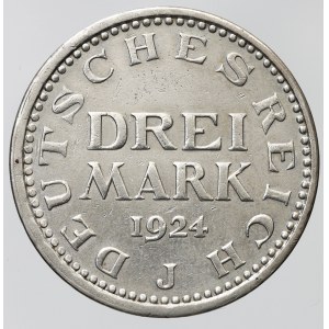 Výmarská republika, 3 marka 1924 J