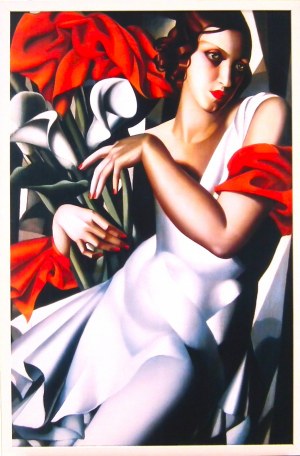 Tamara Lempicka(1898-1980),Porträt von Ira Perrot
