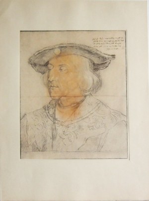 Albrecht Dürer(1471-1528),Portrét císaře Maxmiliána I. Habsburského