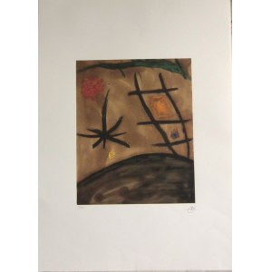 Joan Miro (1893-1983), La lunga strada (1978)