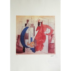Pablo PICASSO(1881-1973),Kompozycja kubistyczna(1914),1979-82