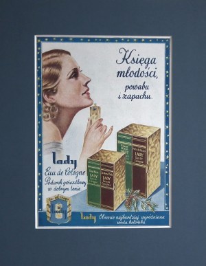 Księga Młodości,Powabu i Zapachu,Reklama z 1935r.