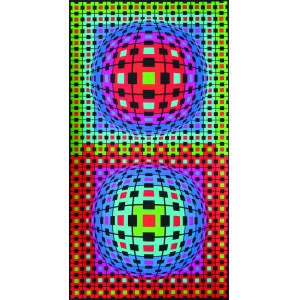 Victor Vasarely (1906-1997), IONAU, 1987 r.