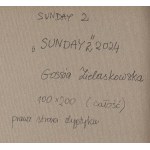 Gossia Zielaskowska (nar. 1983, Poznaň), Sunday - diptych, 2024