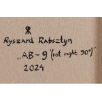 Ryszard Rabsztyn (b. 1984, Olkusz), AB-9 '(rot right 90), 2024