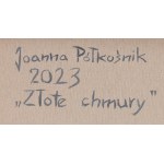 Joanna Półkośnik (nar. 1981), Zlaté oblaky, 2023