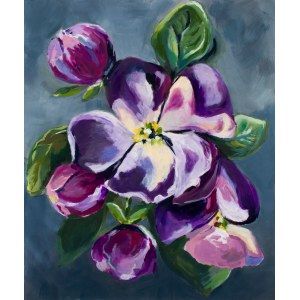 Daria Bidelska (née en 1988 à Radom), Hier le cœur a fleuri, aujourd'hui les magnolias, 2024