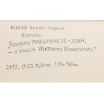 Barbara Bokota-Tomala (b. 1967, Ropczyce), Podlasie peregrinations XXXIV - in tribute to Viktor Volkov, 2012