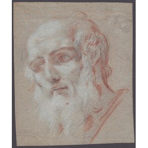 Male portrait, Roman school of the 17th century