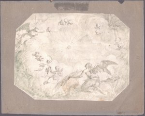Study for a ceiling decoration