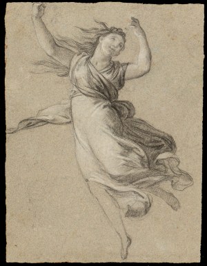 Tommaso Maria Conca (attribuited to) (Gaeta 1734-Roma 1822). Dancing female figure