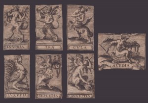 Capital Vices, anonymous 16th century engraver