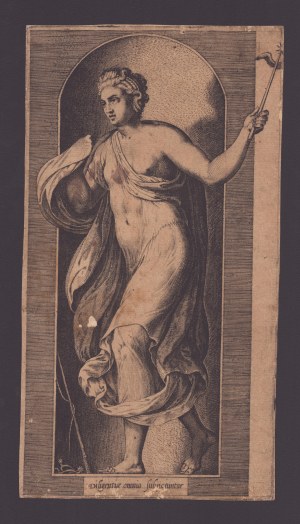 Giulio Bonasone (dans le style de) (c.1498-c. 1574). Avaritia | Diligentia