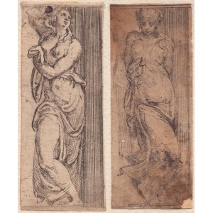 Angelo Falconetto (1507-1567). Caryatide | Jeune femme