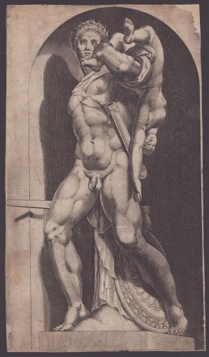 Cornelis Cort (Hoorn 1533-Roma 1578). Atreus Farnese from 