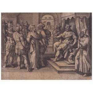 Jacques de Bie (1581-1640). Chrystus przed Herodem