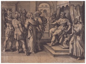 Jacques de Bie (1581-1640). Christ before Herod
