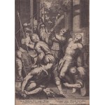Theodoor Galle (attribuited to) - Aegidius Sadeler II (copy after) (1571-1633, 1568 1629). The Flagellation of Christ