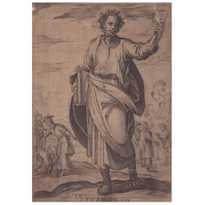 Antonio Tempesta (1555-1630). Judas Thaddäus