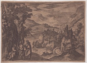 Antonio Tempesta (1555-1630). Landscape with figures