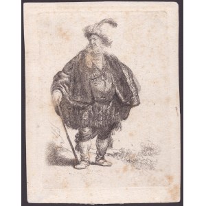 Rembrandt van Rijn (Leida 1606-Amsterdam 1669). Il persiano