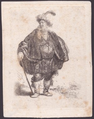 Rembrandt van Rijn (Leida 1606-Amsterdam 1669). Il persiano
